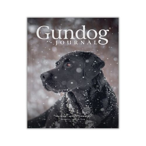 Gundog Journal front cover of Volume III Issue IV