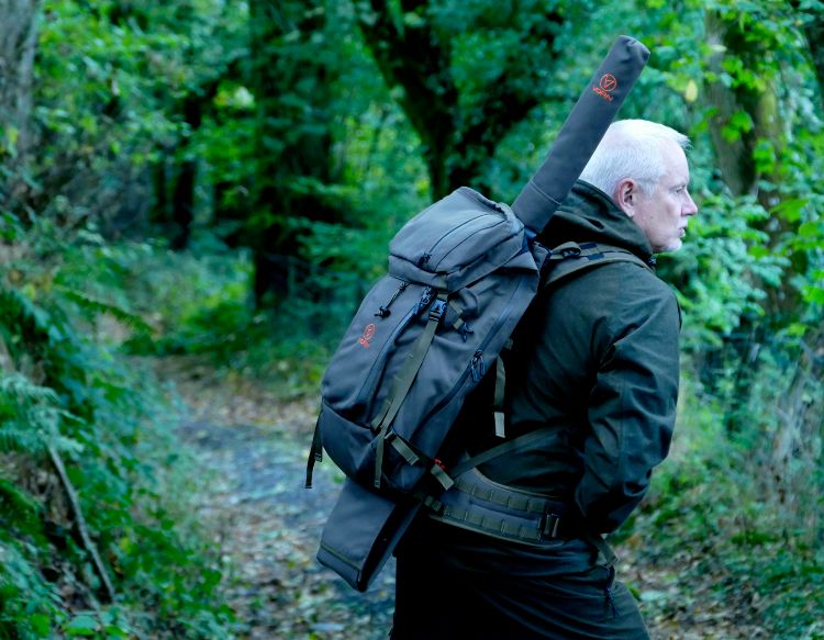 man with backpack 